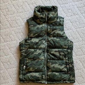 Camo Puffer Vest